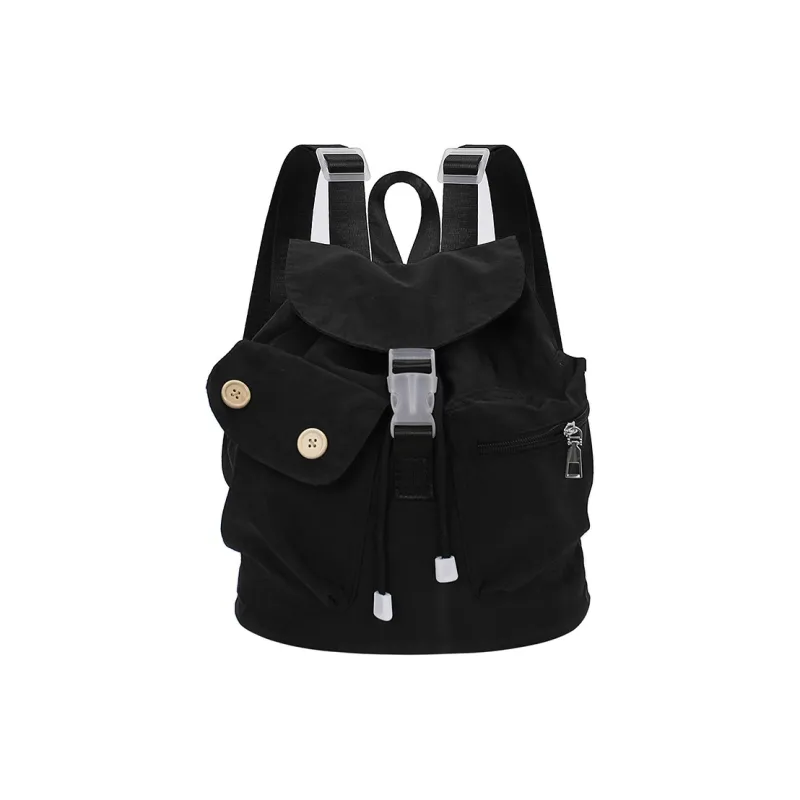 AIBAG Nylon Backpack Regular Women's Pink/Blue/Green/Yellow/Black-26