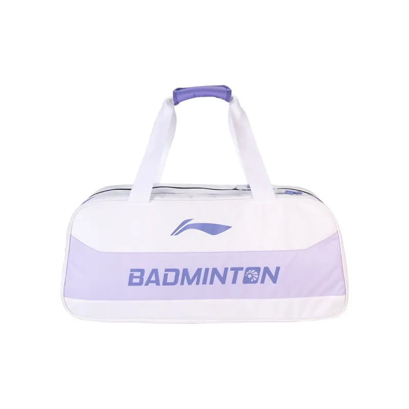 LiNing Polyester Handbag Regular Unisex White Purple-1