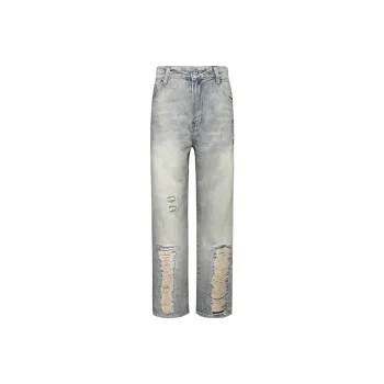 HKRXEC Jeans Men Blue