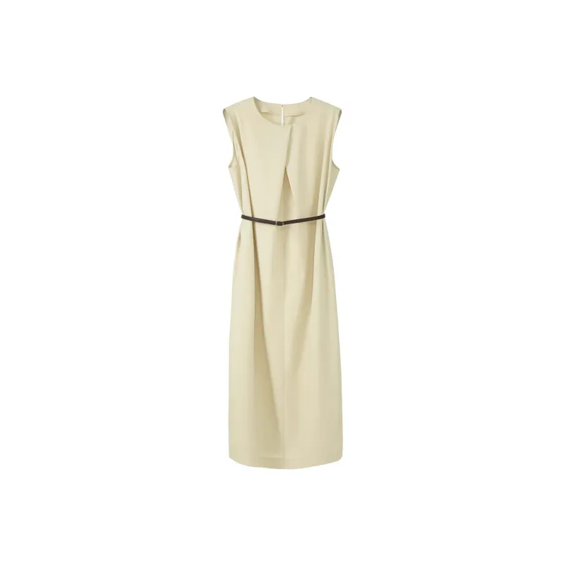 Fstudio Korean Style Elegance, Soft And Tender Fashion, Slimming Sleeveless Dress Women's-1
