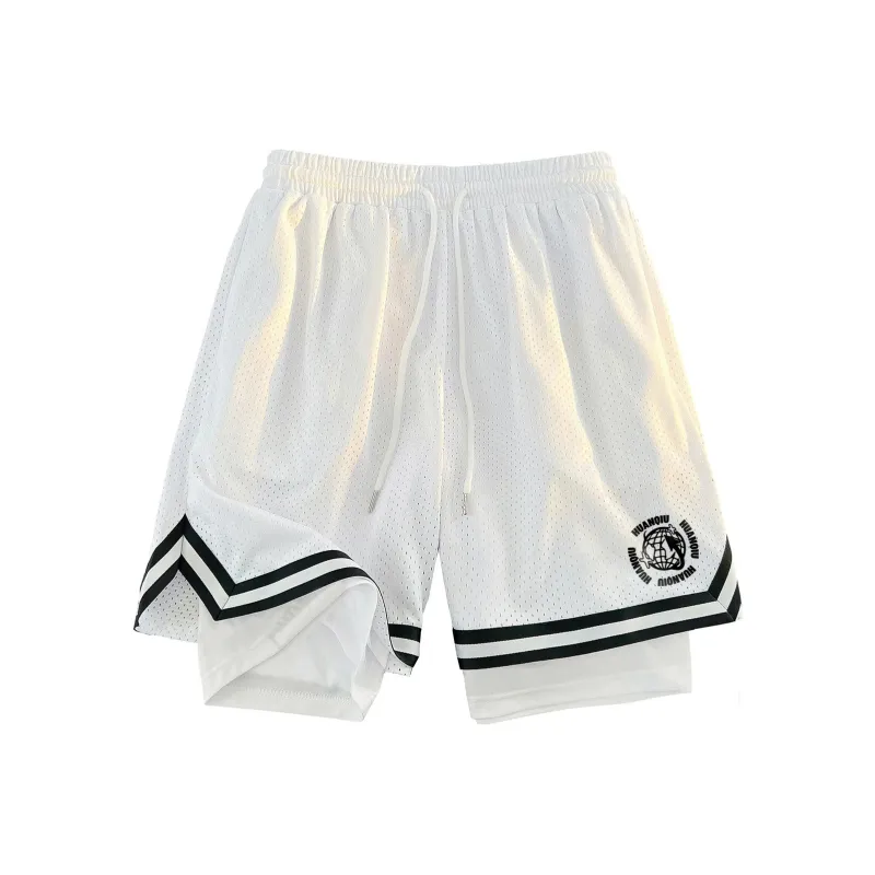 HUANQIU Basketball Shorts Unisex-5