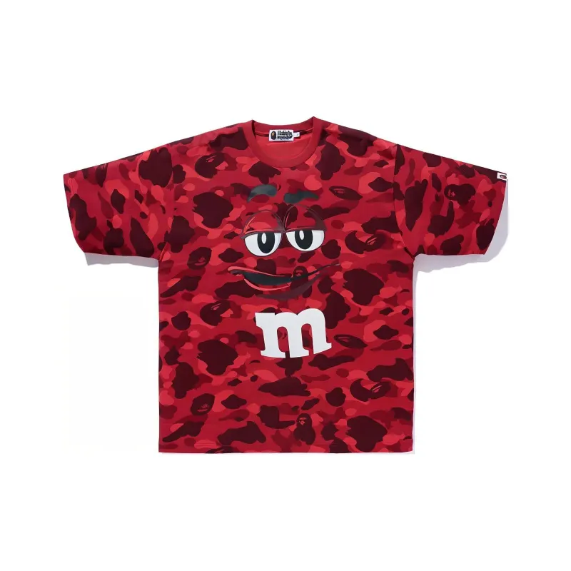 A BATHING APE X M&M's Color Camo Relaxed Tee-3