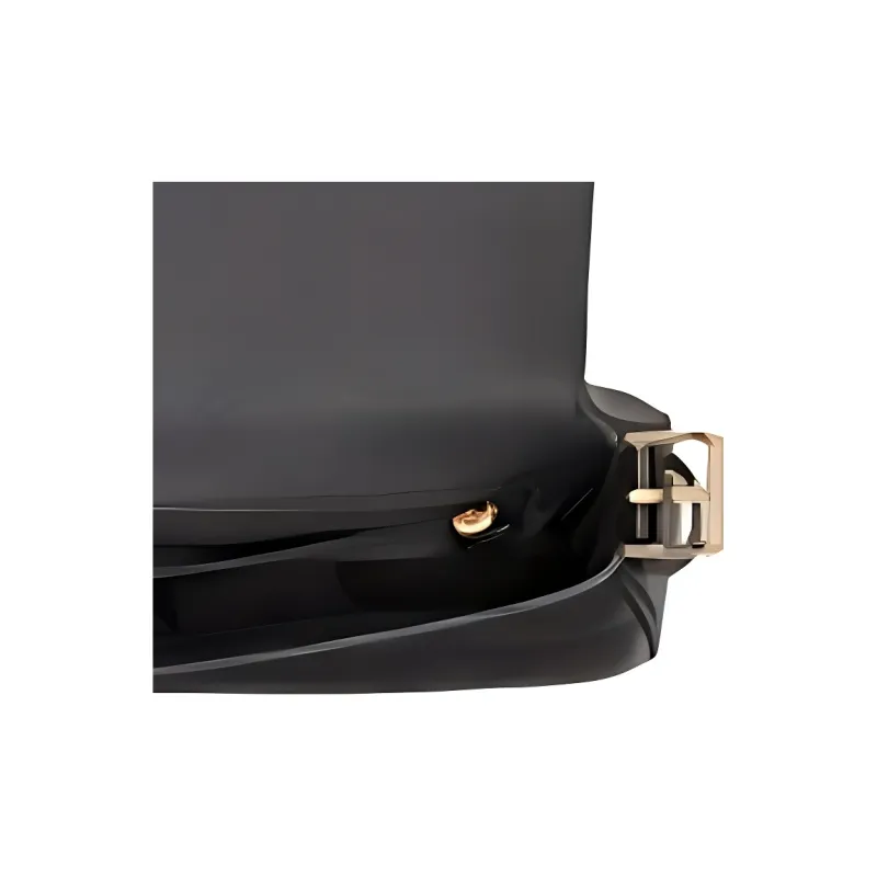 Kate Spade Cow Leather Shoulder Bag Trumpets Women's Black-2