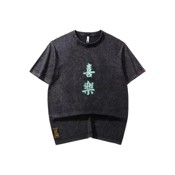 PANDA ADEVIL T Shirts Men Black