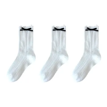 Moremoli Mid Calf Socks Women's 3 Pack