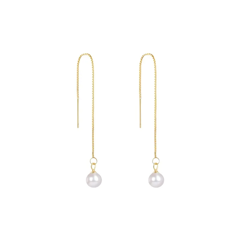 Andaozi Pearl Drop Earrings Women's-0