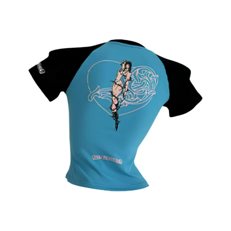 DOKZB Raglan Sleeve T Shirt Women's-1