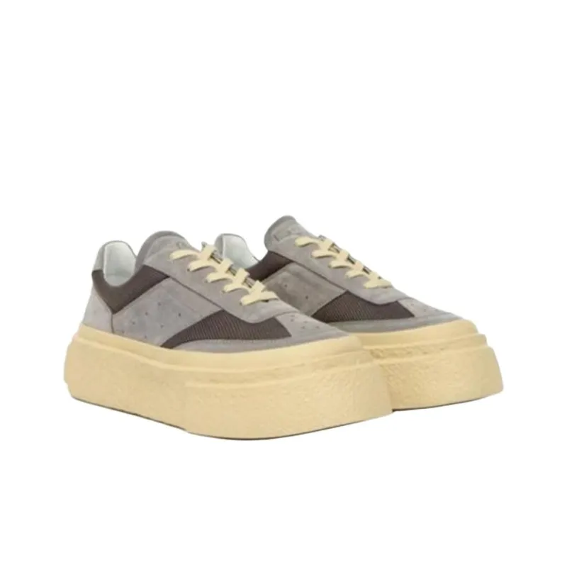 MM6 Maison Margiela Low Top Skateboard Shoes Women's Gray-2