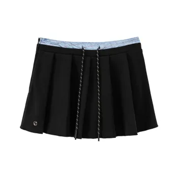 CHUU Casual Short Skirts Women's Black