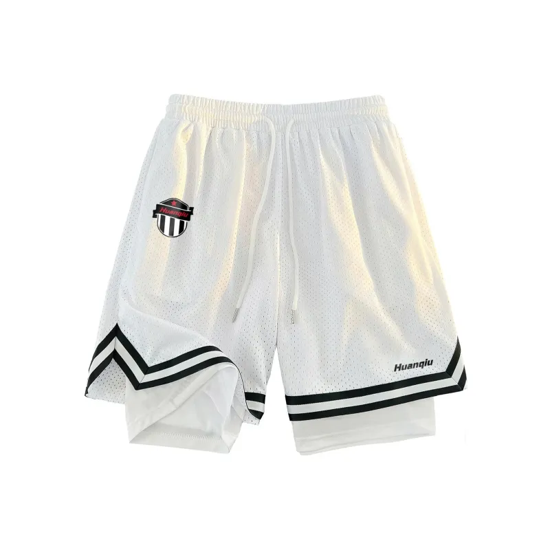 HUANQIU Basketball Shorts Unisex-5
