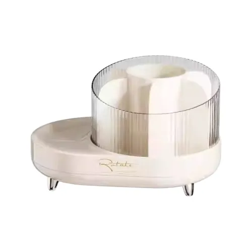 ZHENZI Desktop Organizer Rotatable Storage Boxes