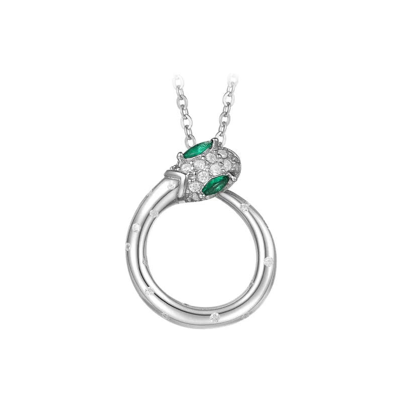 LAOMIAO S925 Silver Necklaces Women's-0