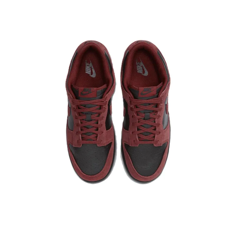 Nike Dunk Low Retro Se Black Dark Team Red-5