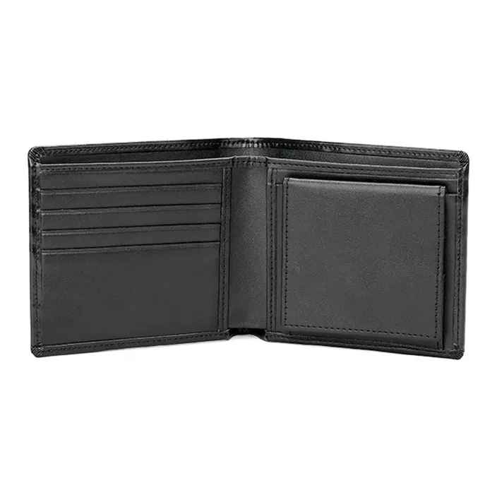 Yalu Polyester Wallet Unisex Black/Blue/Brown-1