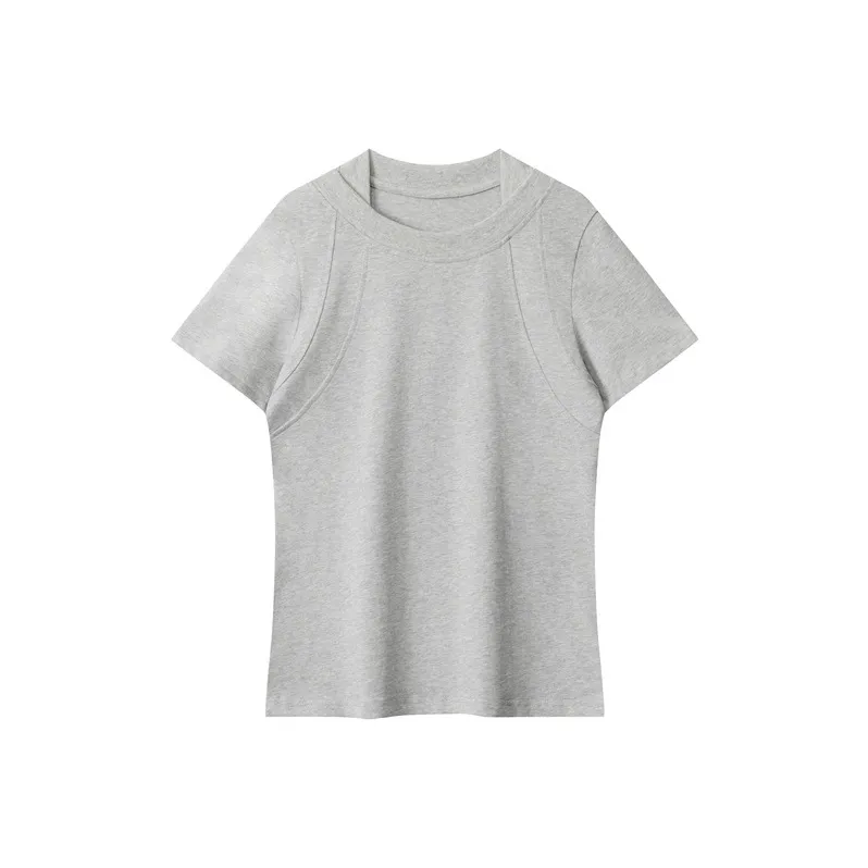 Gentle Welcome Drop Shoulder Sleeve T Shirt Women's-1