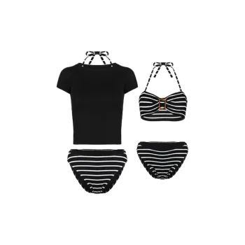 LUYOUYE Bikinis Women's Black