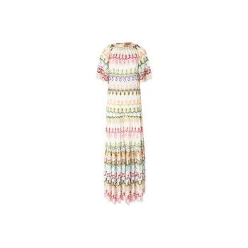 MISSONI Short Sleeved Dress Women's Multicolor