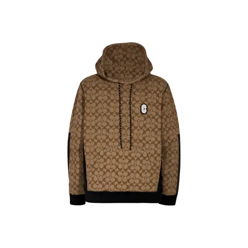 COACH Sweatshirts Men Brown
