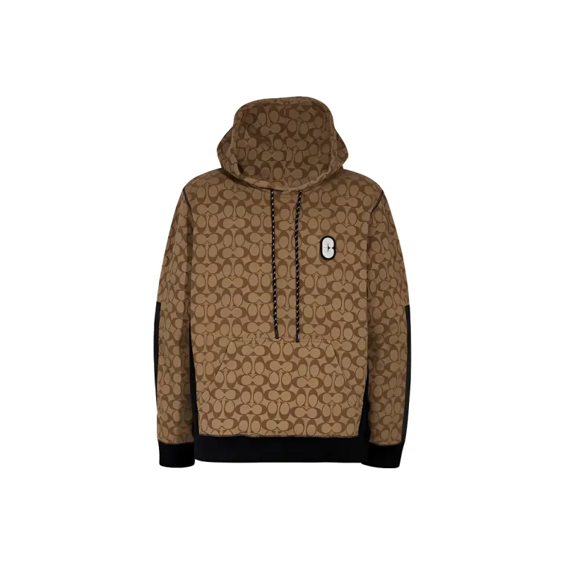 COACH Sweatshirts Men Brown-0