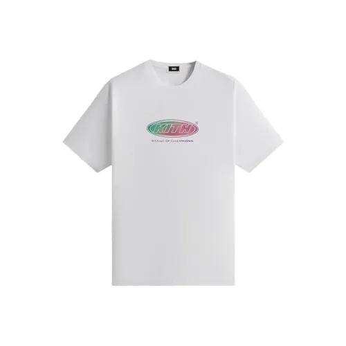 KITH SS25 Ombre Circuit T Shirt Men's White