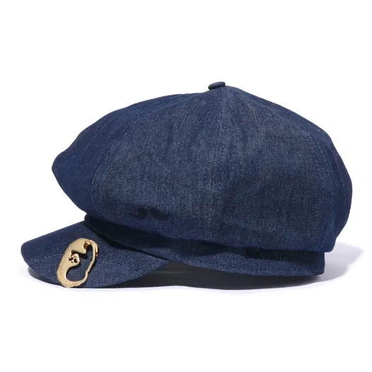 Bape Denim Newsboy Hat-2