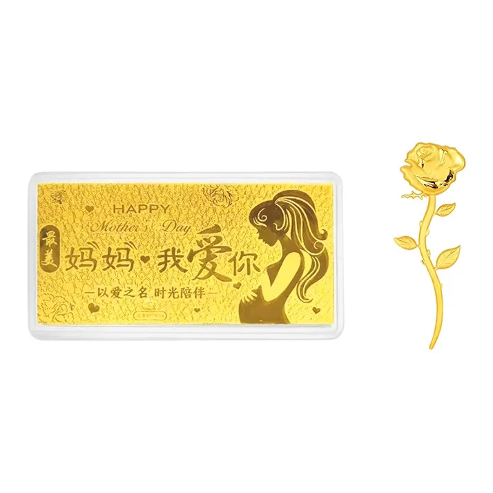 JOLLY NOTE Collection Savings Voucher Ornament Gift Gold Women's-11