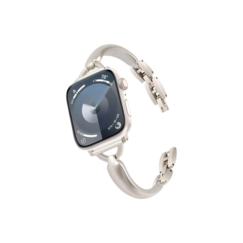 KVZUVUU Apple Compatibility Watch Band 180mm Zinc Alloy Material-0