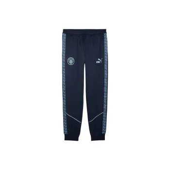 PUMA AnthemDRYCELL SS25 Manchester City Soccer Bottom Men's Dark Marine Blue/Light Blue Team