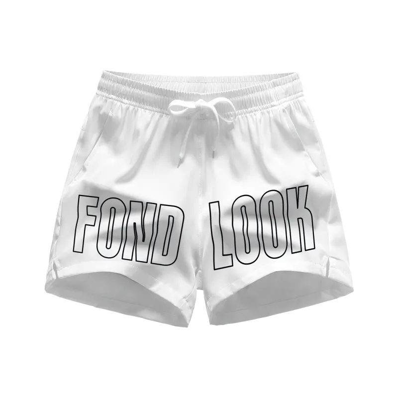 FONDLOOK Casual Shorts Unisex-2