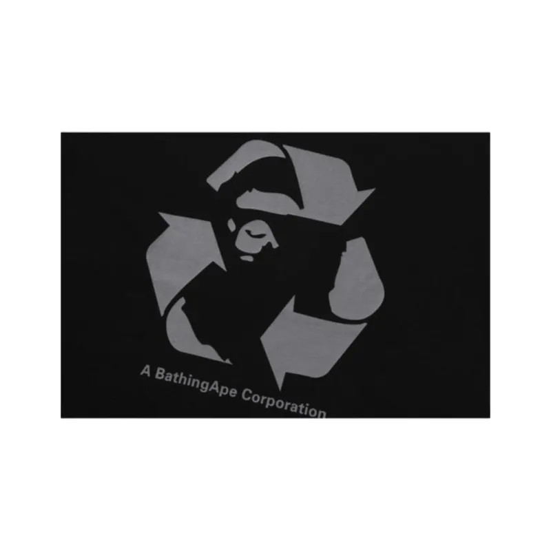 A BATHING APE Recycle Motif Relaxed Fit Tee-4
