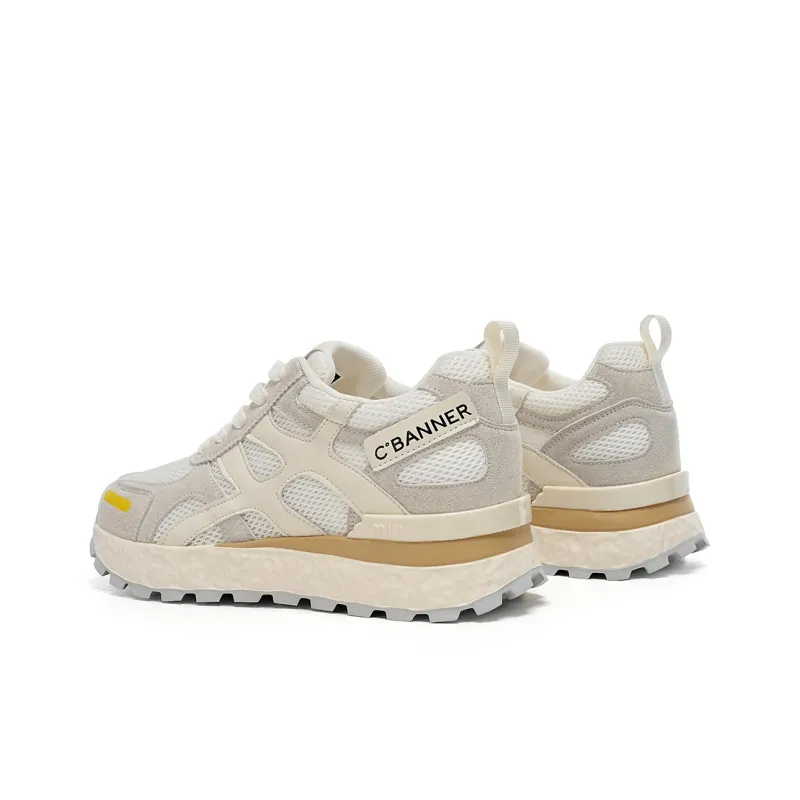 C°BANNER Support Mid Top Casual Shoes Women's Beige-2