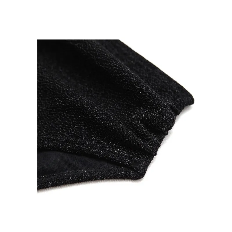 LUYOUYE Bikinis Women's Black-3