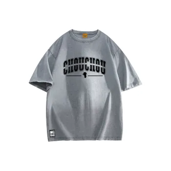 CHOUCHOUS Drop Shoulder Sleeve T Shirt Women's