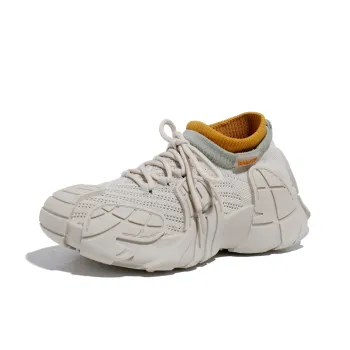 Babaya Chunky Sneakers Women's Low Top Beige/Pink/Yellow/Dragon Fruit/Black