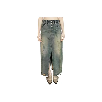 SLY Denim Long Skirts Women's Blue 110