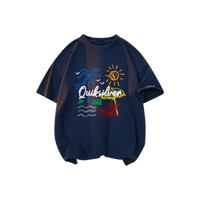 Quiksilver T Shirts Unisex-11