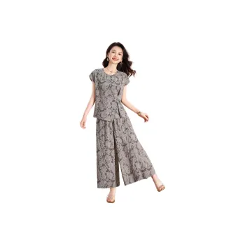 Mylan Casual Suits Women's Gray