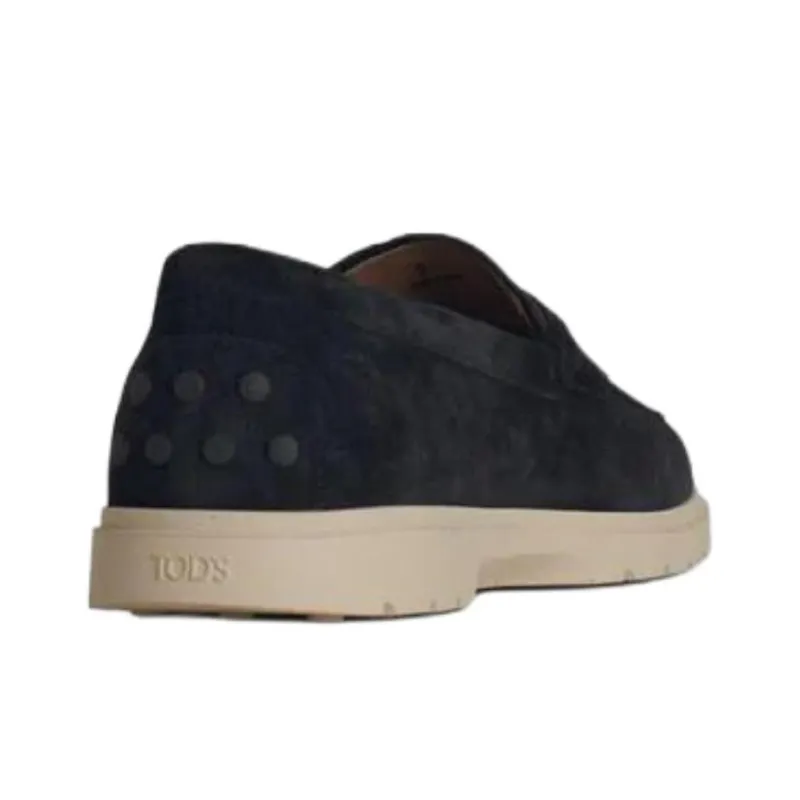 TOD'S Logo Engraved Loafers-3