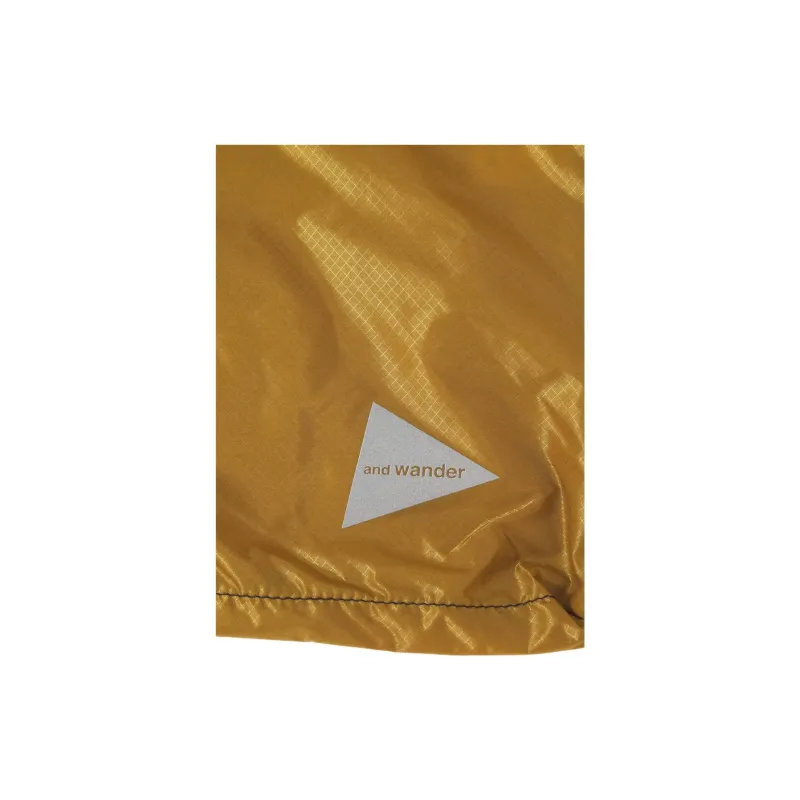 And Wander Nylon Shoulder Bag, Crossbody Bag Unisex Yellow-4