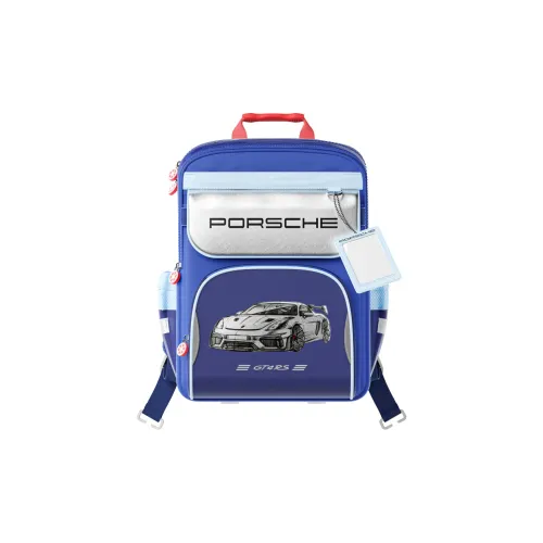 Germ Polyester Backpack Student Backpack Kids' Blue