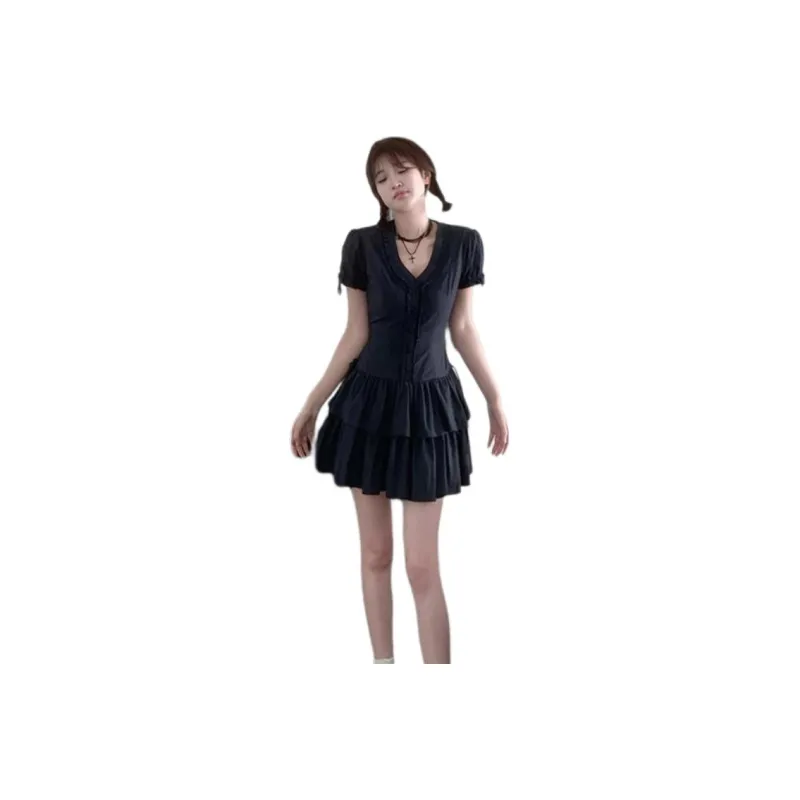 The Temptation Of The Muse Short Sleeved Dress Women's-0