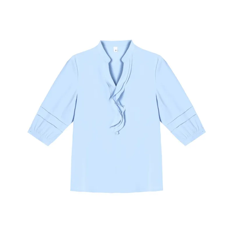 Mu Qingqing Chiffon Shirt Women's-0