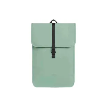 Gaston Luga Polyurethane Backpack Medium Size Unisex Mint Green