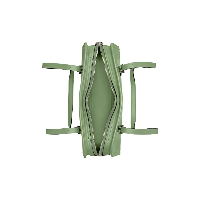 COACH Swing Zip Glove Tanning Shoulder Bag, Handbag, Shoulder Bag Medium Size Women's Light Pistachio Green-2