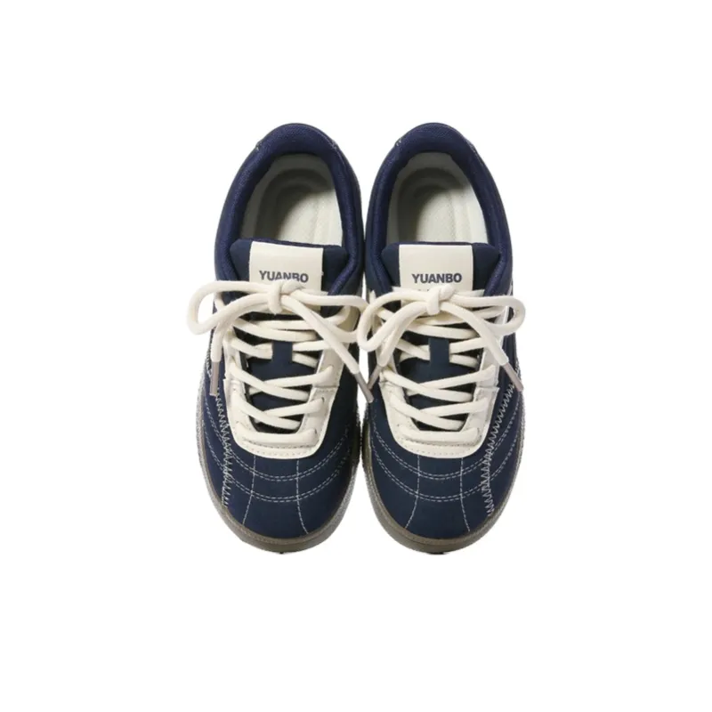 The New Age Family Low Top Skateboard Shoes Women's Dark Blue-2
