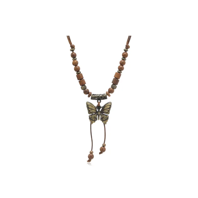 CHRROTA Wax Cord Necklaces Unisex-0