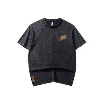 PANDA ADEVIL T Shirts Men Black