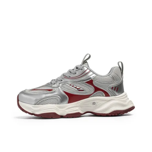 BAKE Slip Resistant, Abrasion Resistant, Breathable Low Top Chunky Sneakers Men's