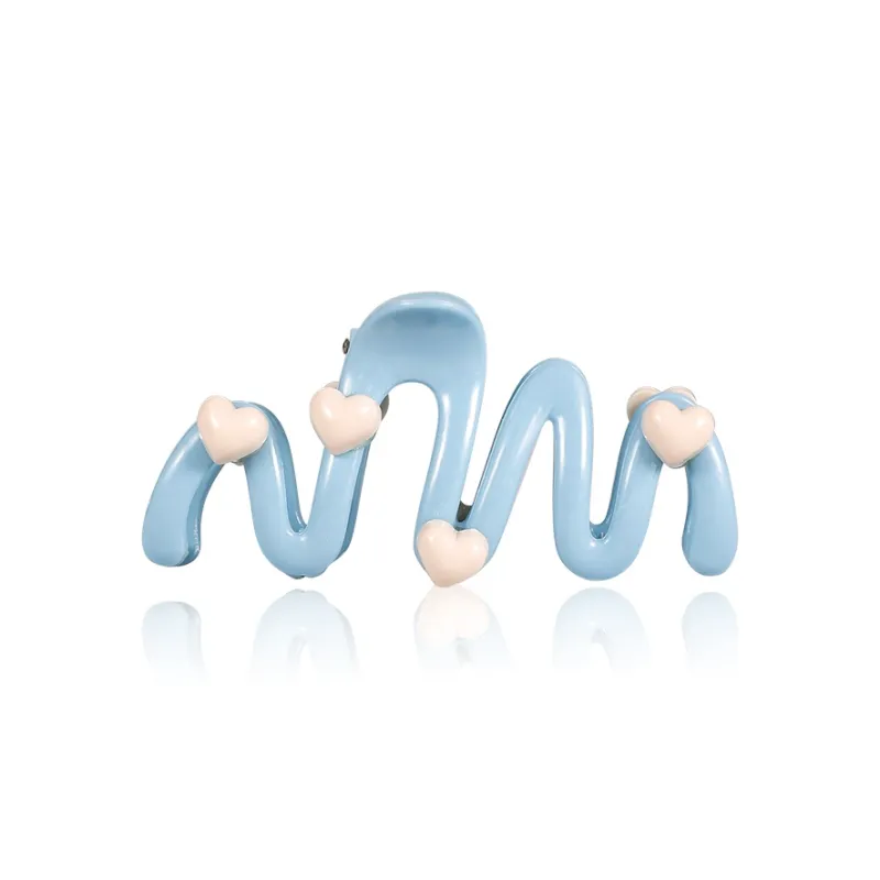 Specialoutlook Acrylic Hair Clips Women's-4