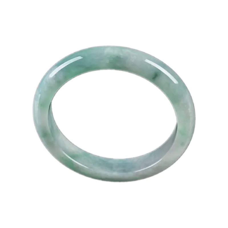 YUANLINYU Ice Glutinous Jadeite Bangles Women's-0